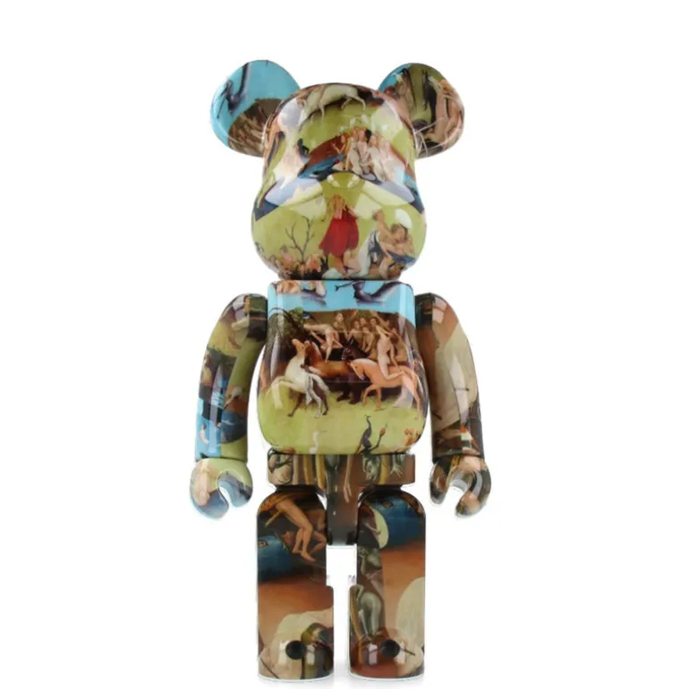400% Bearbrick Der Garten der Lüste - Hieronymus Bosch