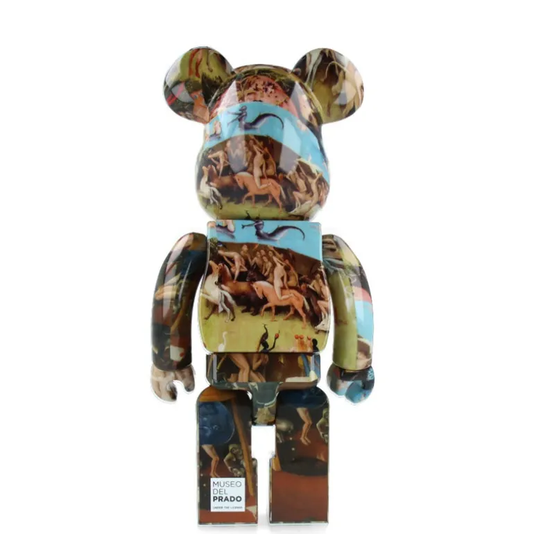 400% Bearbrick Der Garten der Lüste - Hieronymus Bosch