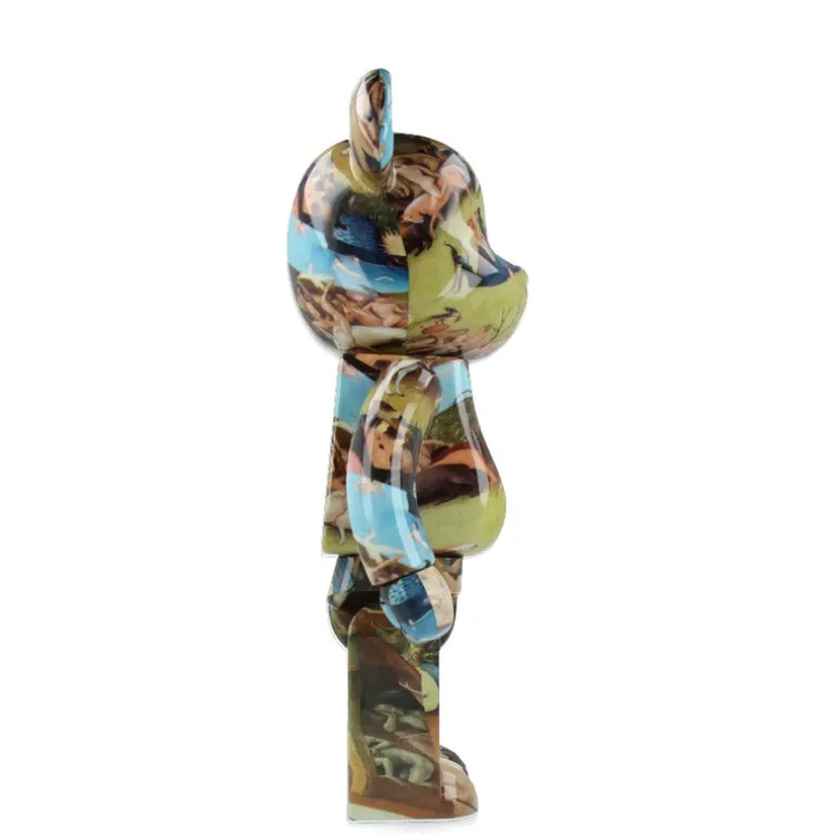400% Bearbrick Der Garten der Lüste - Hieronymus Bosch