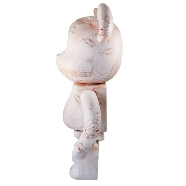 1000% Bearbrick Leonardo Da Vinci - Vitruvianischer Mensch