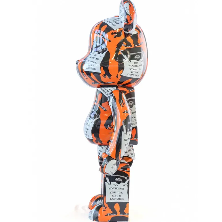1000% Bearbrick Monkey Sign (Banksy)