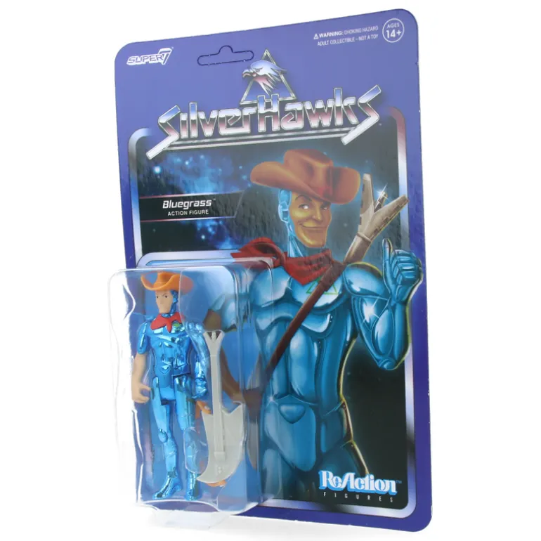 Bluegrass (Toy Version) - SilverHawks - ReAction Figures wave 01