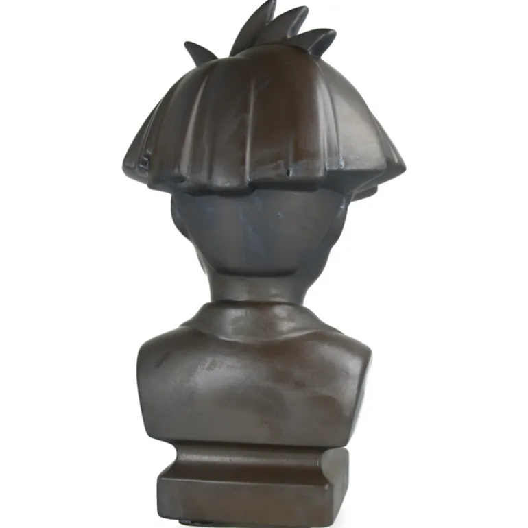 CERAMIK Andy Warhol Bust 80s ASH GOLD
