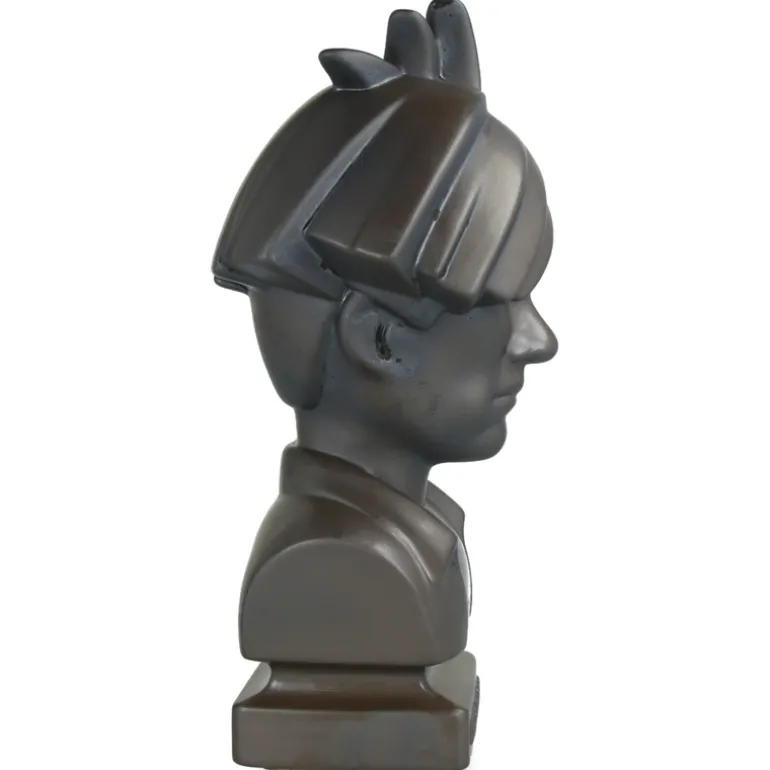 CERAMIK Andy Warhol Bust 80s ASH GOLD