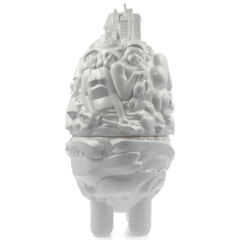 City Monster Toybox - Glossy White Edition