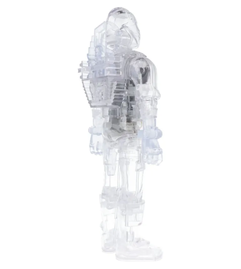 Cobra B.A.T. Clear- G.I. Joe Super Cyborg - ReAction figure