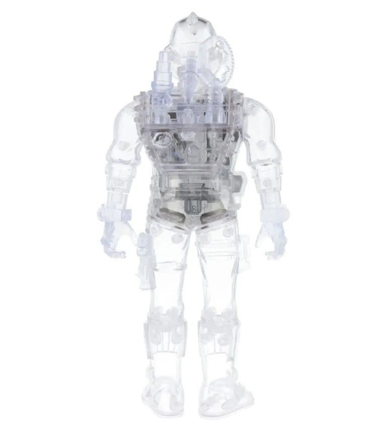Cobra B.A.T. Clear- G.I. Joe Super Cyborg - ReAction figure