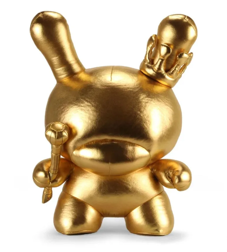 20" Gold King Plush Dunny - Tristan Eaton