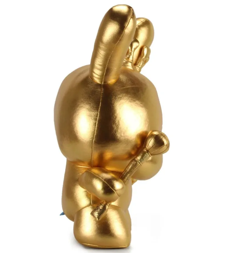 20" Gold King Plush Dunny - Tristan Eaton