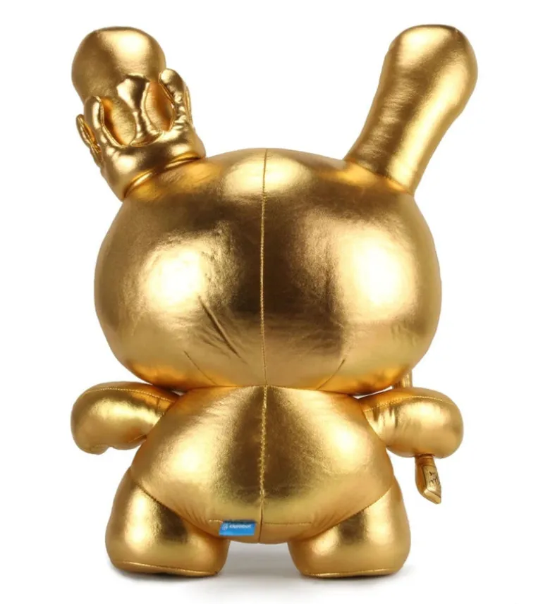 20" Gold King Plush Dunny - Tristan Eaton