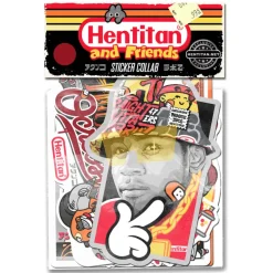 Hentitan and Friends - Brown Sticker Pack
