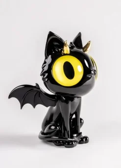 Little Devil Cat - Sculpture von Javier Calleja