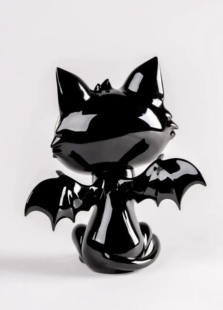Little Devil Cat - Sculpture von Javier Calleja