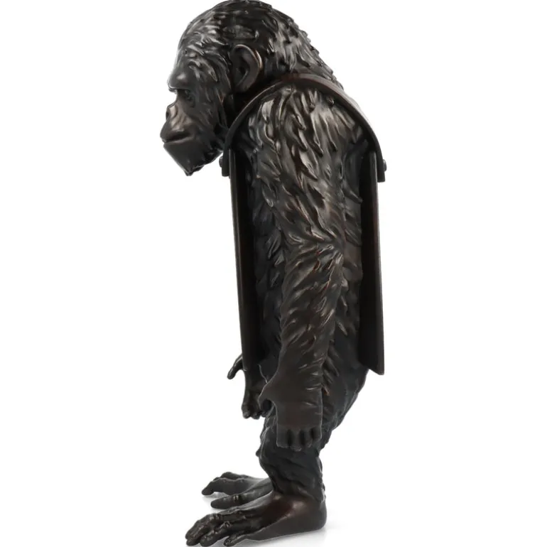 Monkey Sign Bronze Statue 2 - Banksy X Medicom Toy