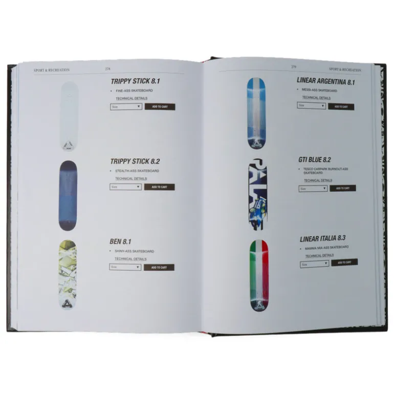 Palace Product Descriptions : The Selected Archive
