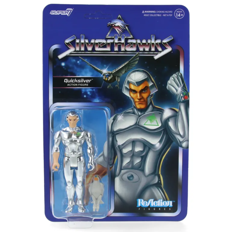 Quicksilver (Toy Version) - SilverHawks - ReAction Figures wave 01