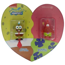 SpongeBob SquarePants SpongeBob And Patrick BFF 2-Pack (Glitter) - ReAction Figures