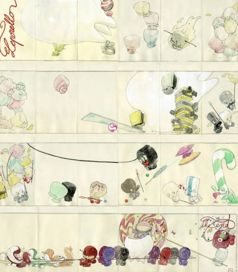 Stéphane Levallois - Leporello Toxic Candies Complet