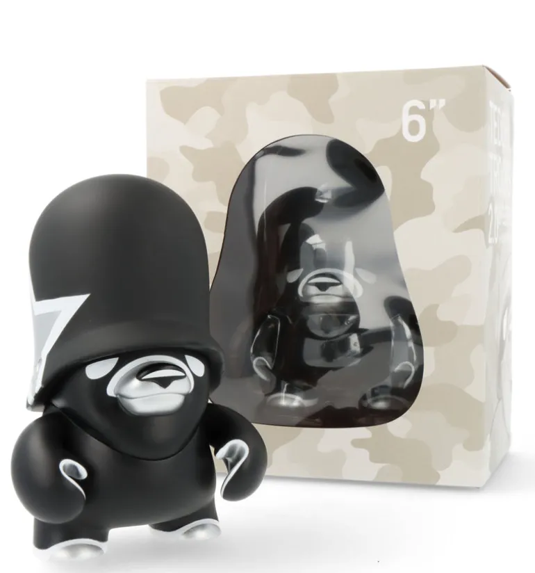 6" Teddy Troops 2.0 series - Basic black
