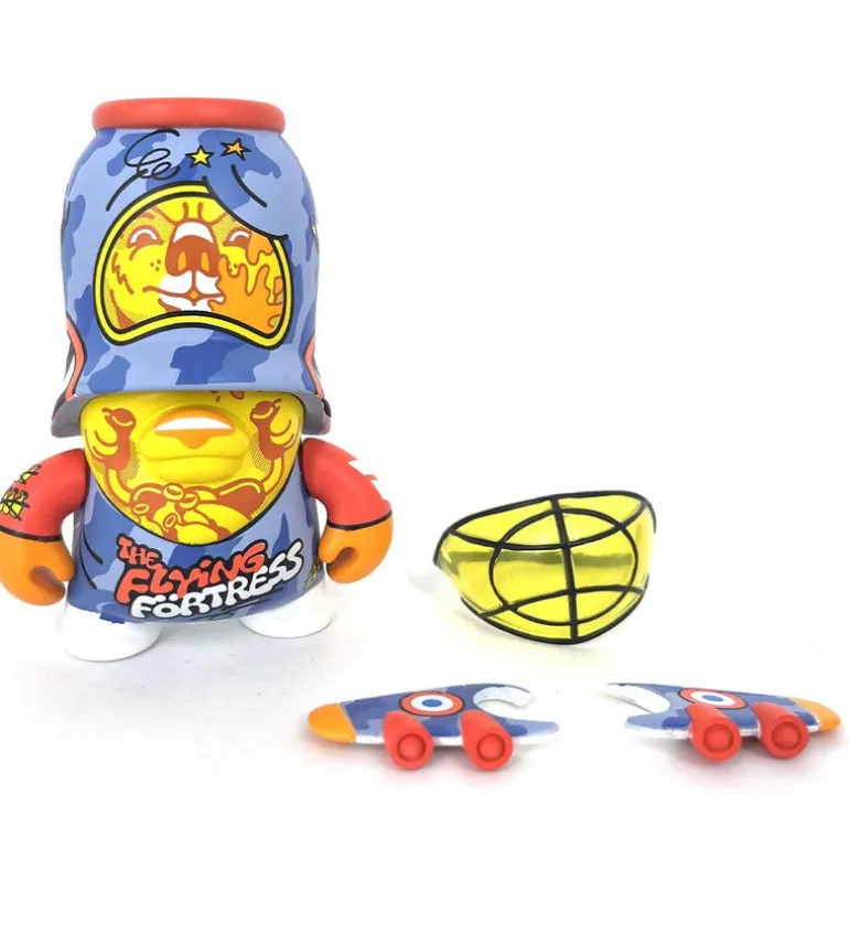 4" Teddy Troops 2.0 Spec/Ops series - Blue Camouflage Trooper