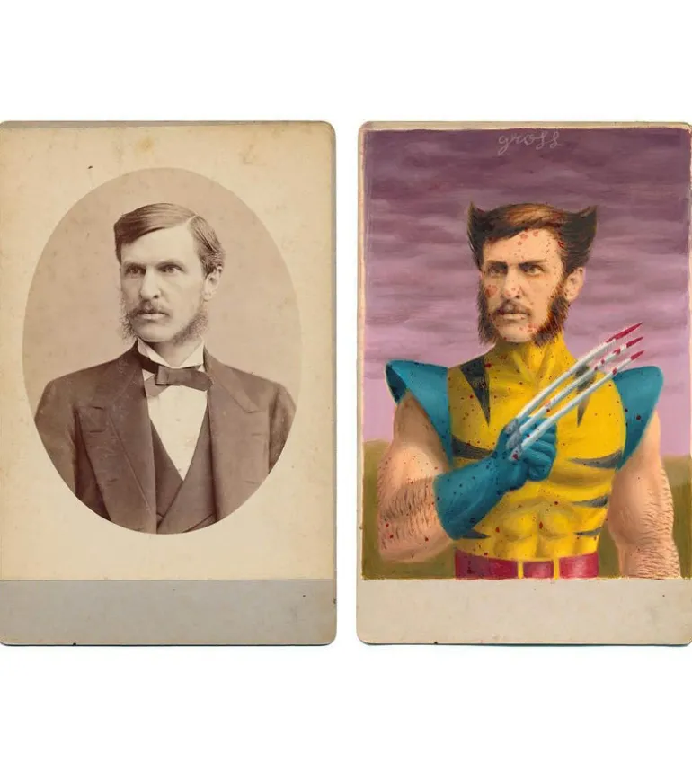 Transformations - The Cabinet Card Paintings of Alex Gross 2012-2019