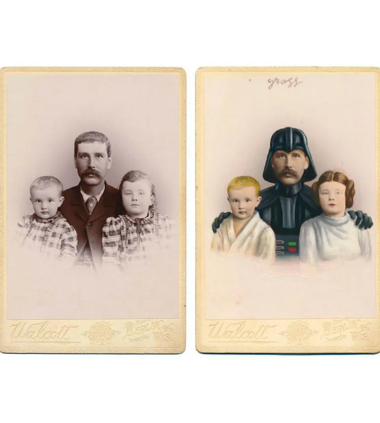 Transformations - The Cabinet Card Paintings of Alex Gross 2012-2019