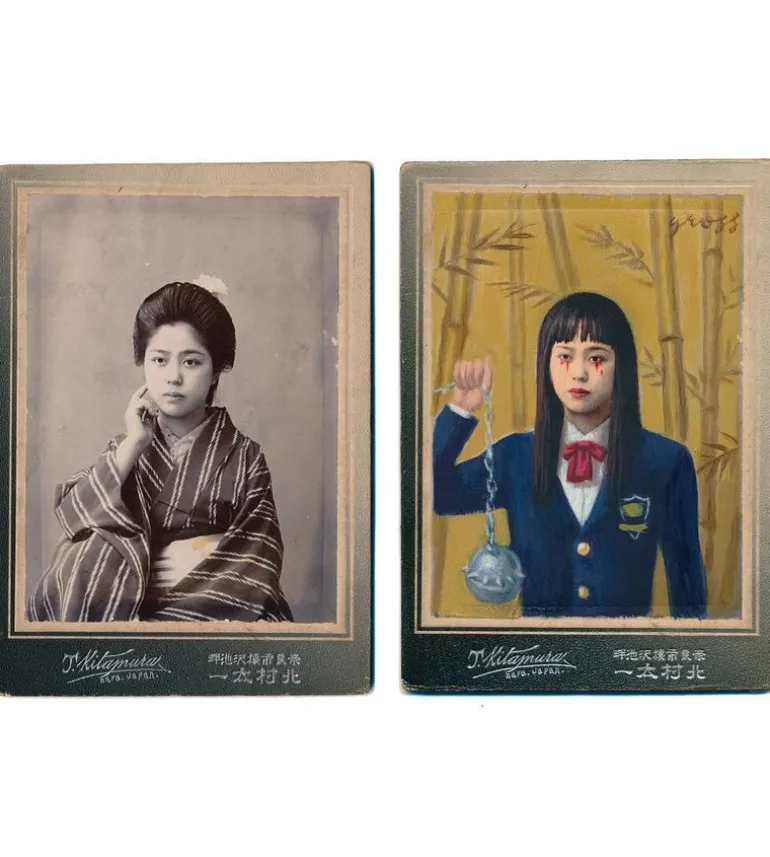 Transformations - The Cabinet Card Paintings of Alex Gross 2012-2019
