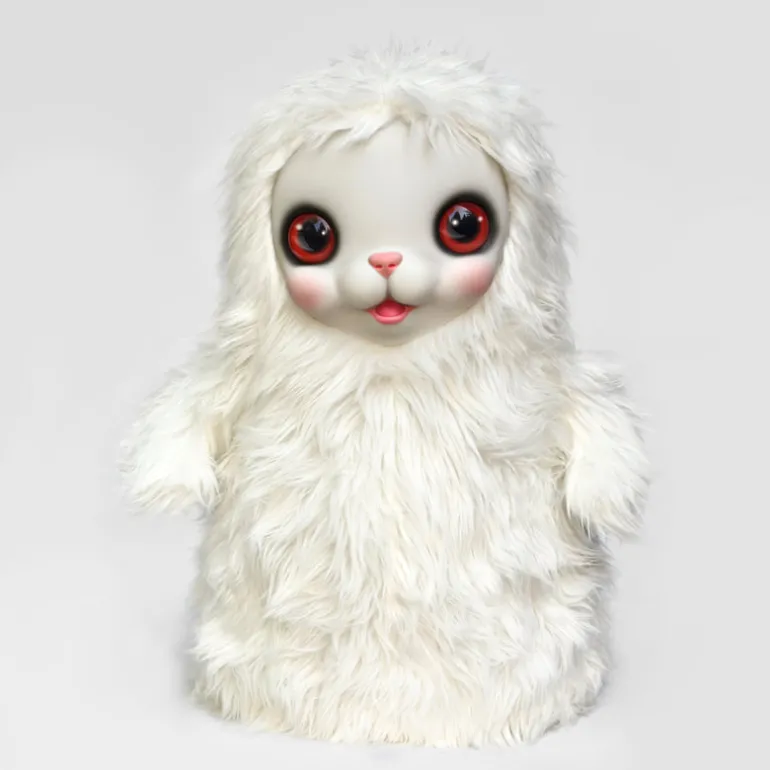 Yuki the Young Yak par Mark Ryden - White Version